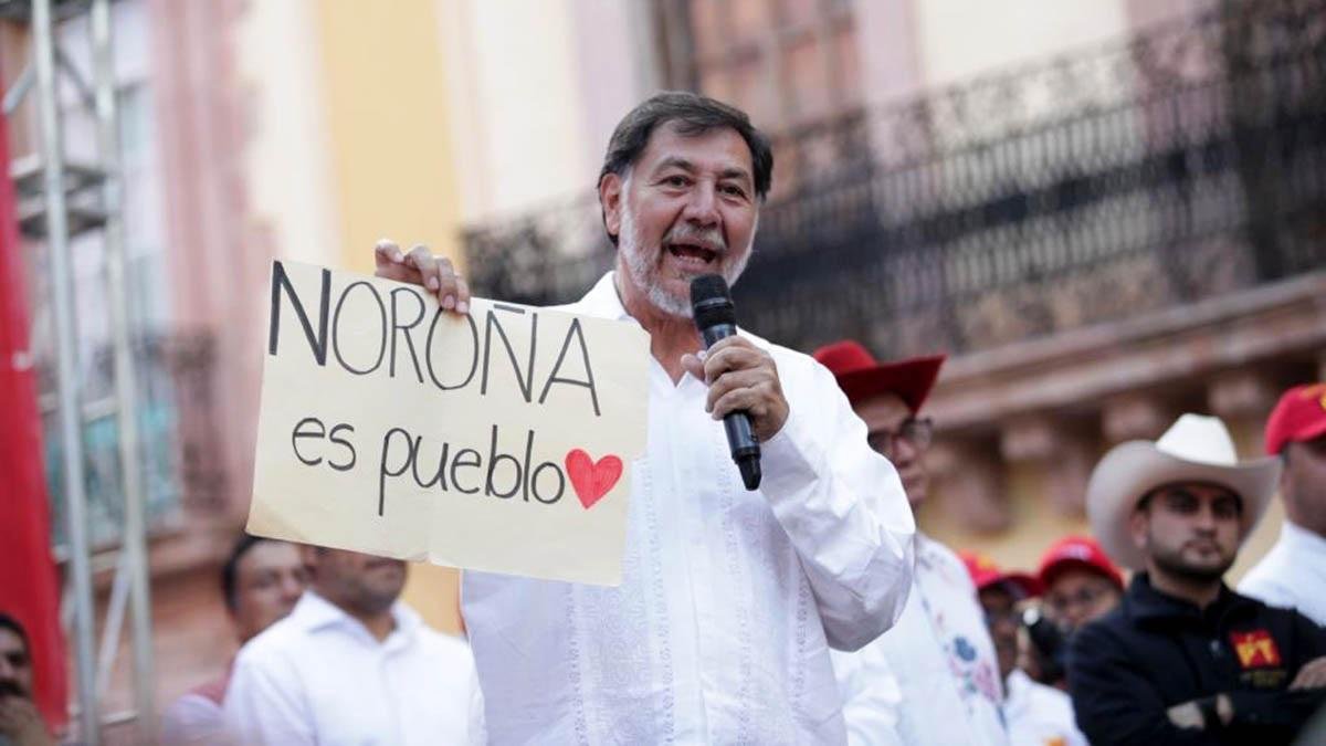 Frena Fernández Noroña registro de frase ‘Noroña es Pueblo’ ante el IMPI
