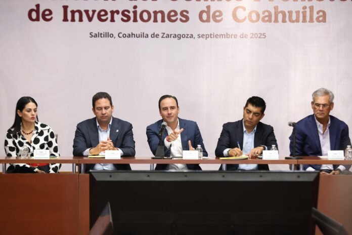 Instalan Comité Promotor de Inversiones de Coahuila; será un espacio para acelerar la toma de decisiones