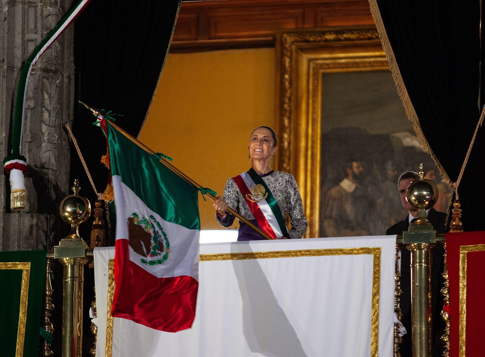 ¿Cuál fue la arenga de Claudia Sheinbaum en su primer Grito de Independencia?
