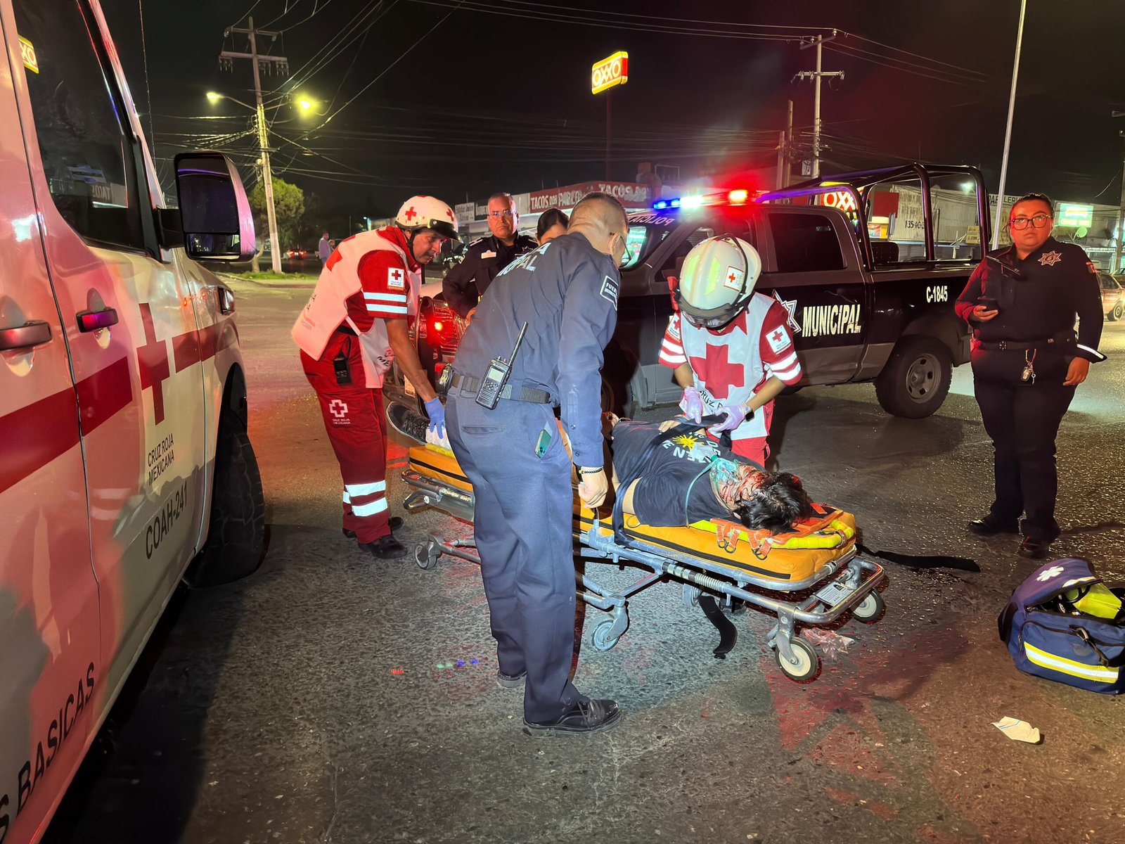 Joven es arrollado al salir de cantina al sur de Saltillo