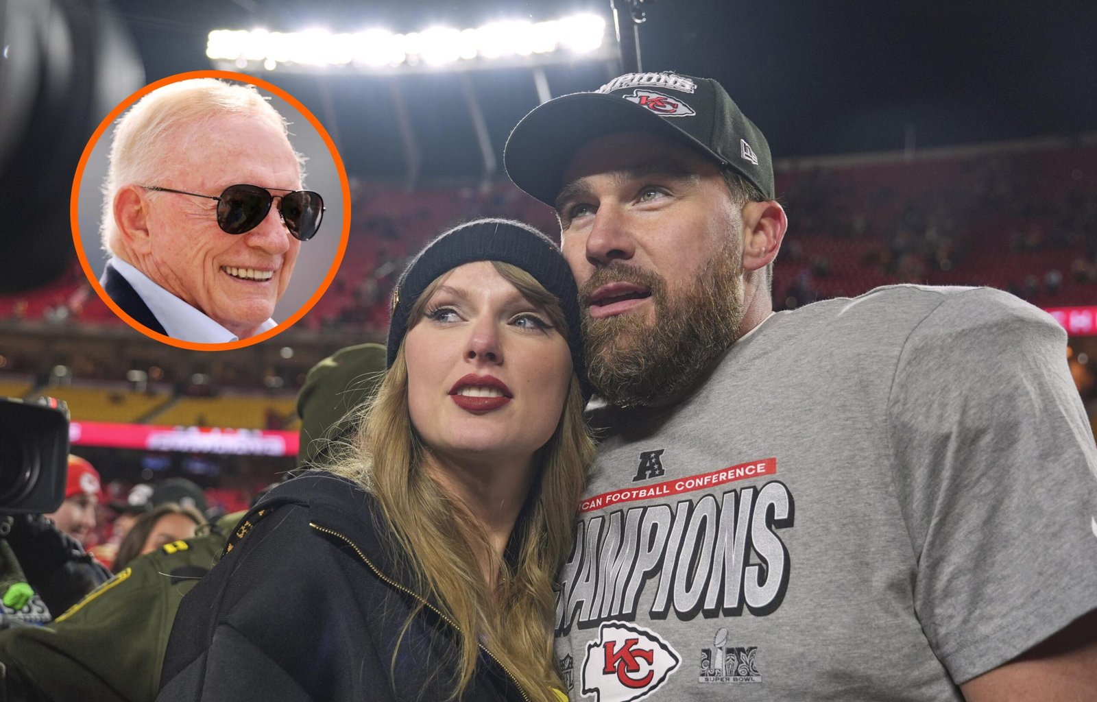 Jerry Jones invita a Taylor Swift al partido Cowboys vs Chiefs en Thanksgiving