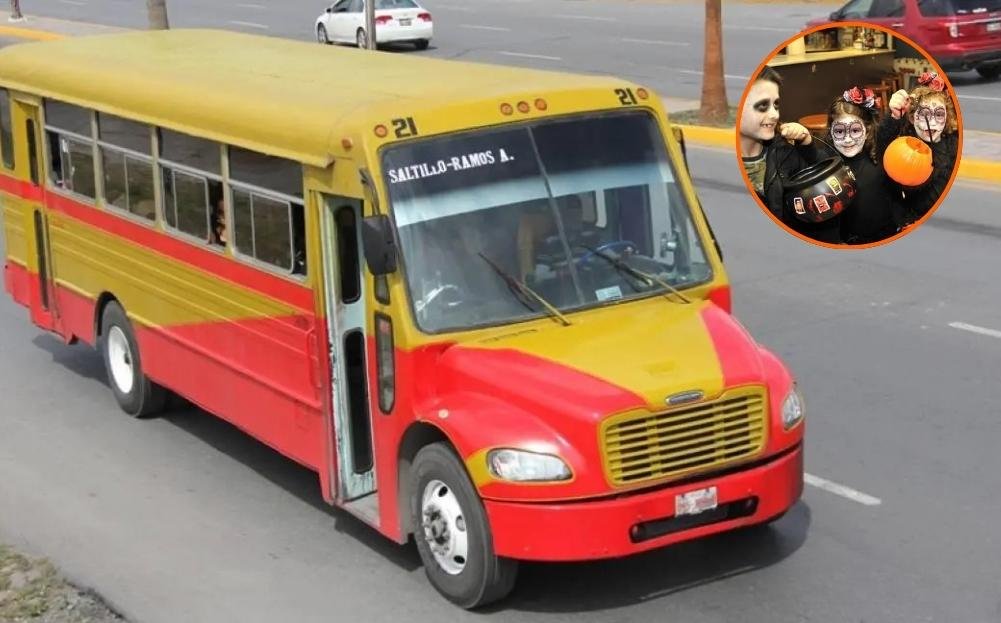 Suspensión de transporte en el centro de Ramos Arizpe será por una hora debido a Halloween