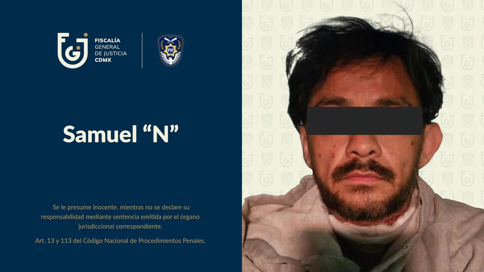 Vinculan a proceso a Samuel ‘N’, guionista de TV Azteca y Netflix, por el feminicido de Daniela