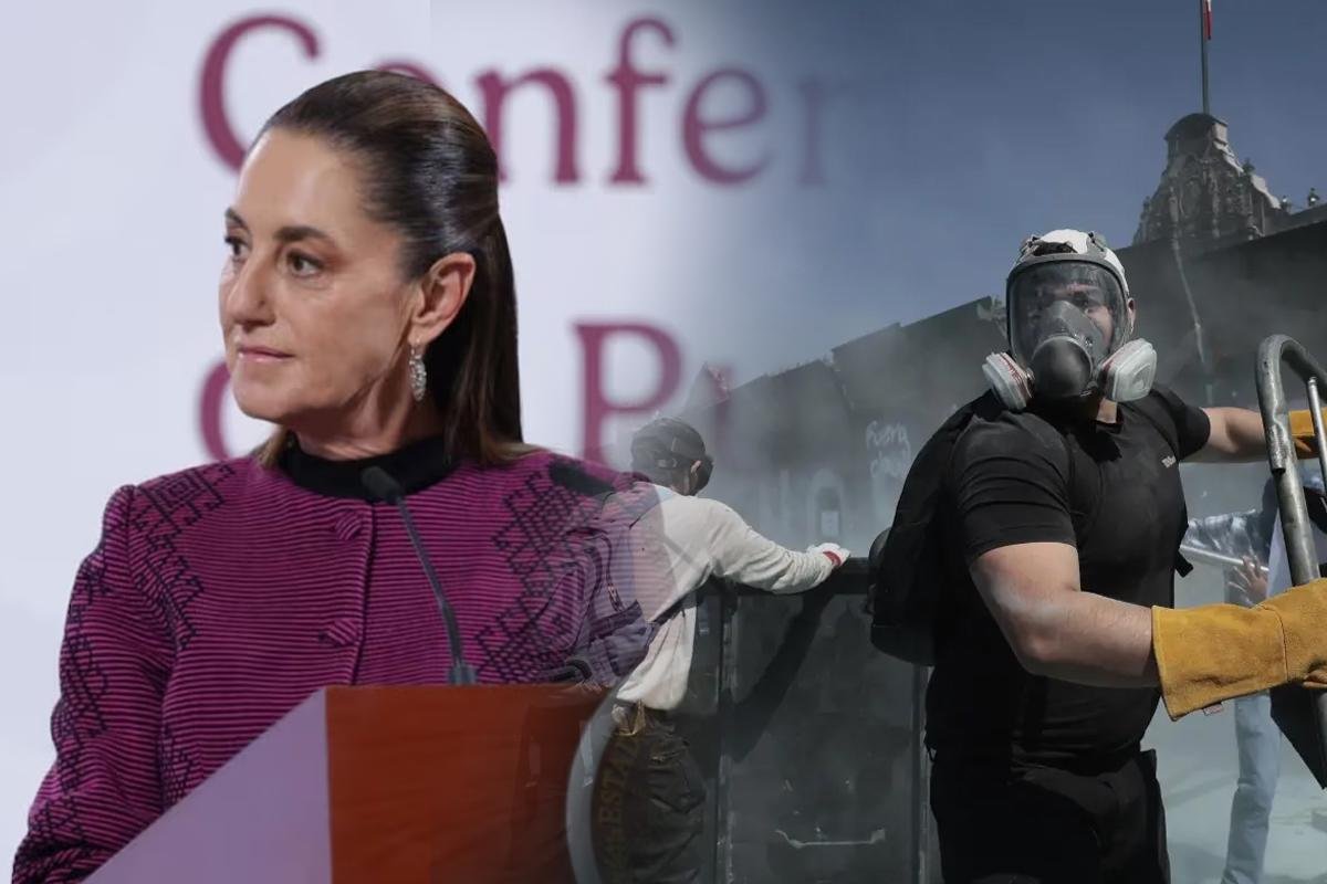 ‘Bloque Negro tiene que investigarse’... Sheinbaum sobre supuesto grupo de choque en marchas de la CDMX