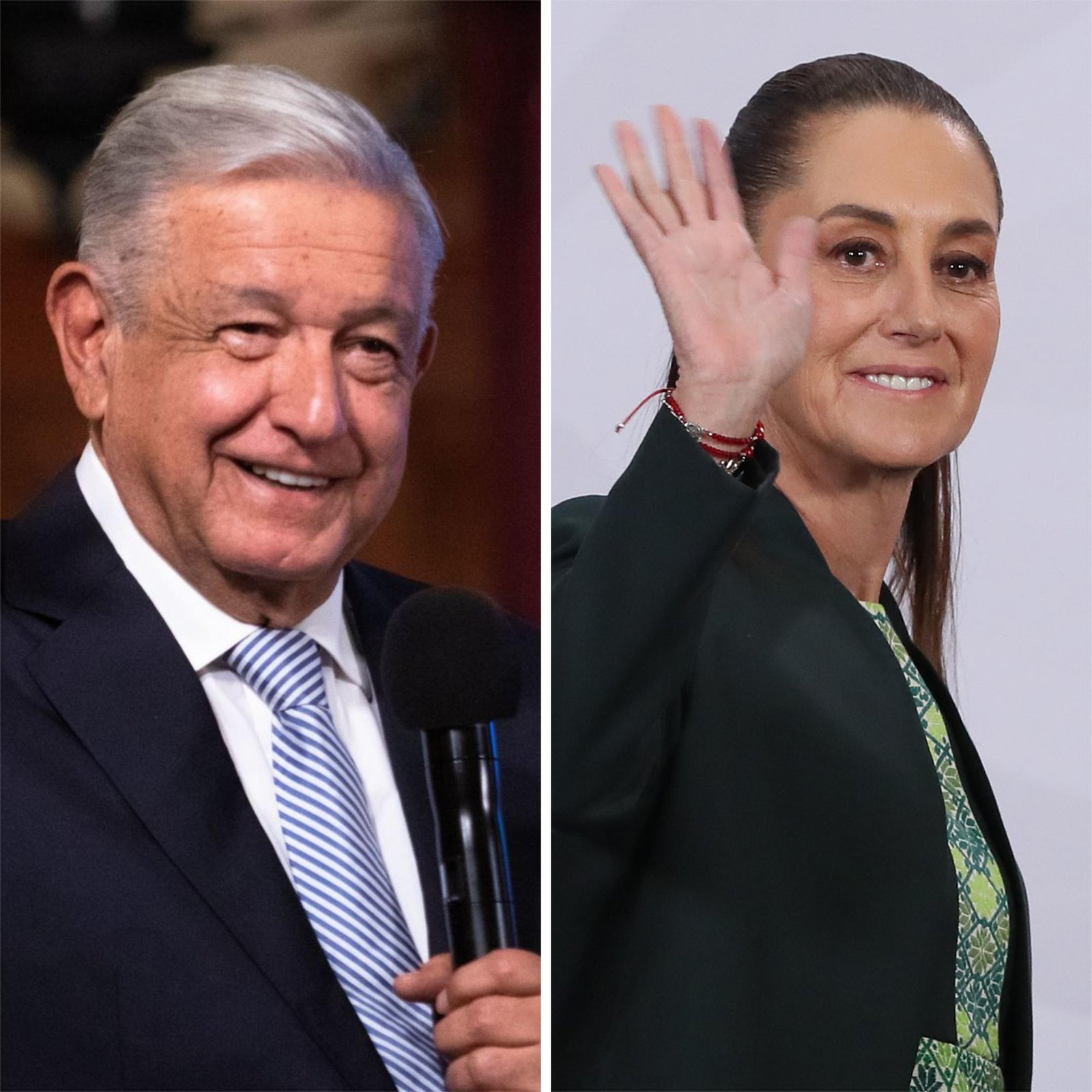AMLO y Sheinbaum, el rey y la reina del cash