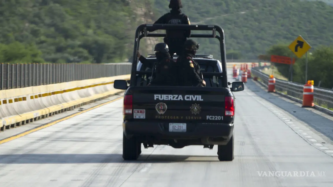 Reportan muerte de policía en campo de Fuerza Civil, en Nuevo León