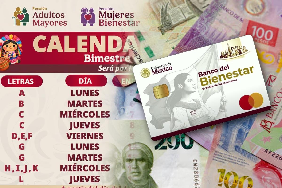 Pensión del Bienestar 2026... ¿Qué adultos mayores reciben el pago de 6 mil 400 pesos del 15 al 28 de enero?