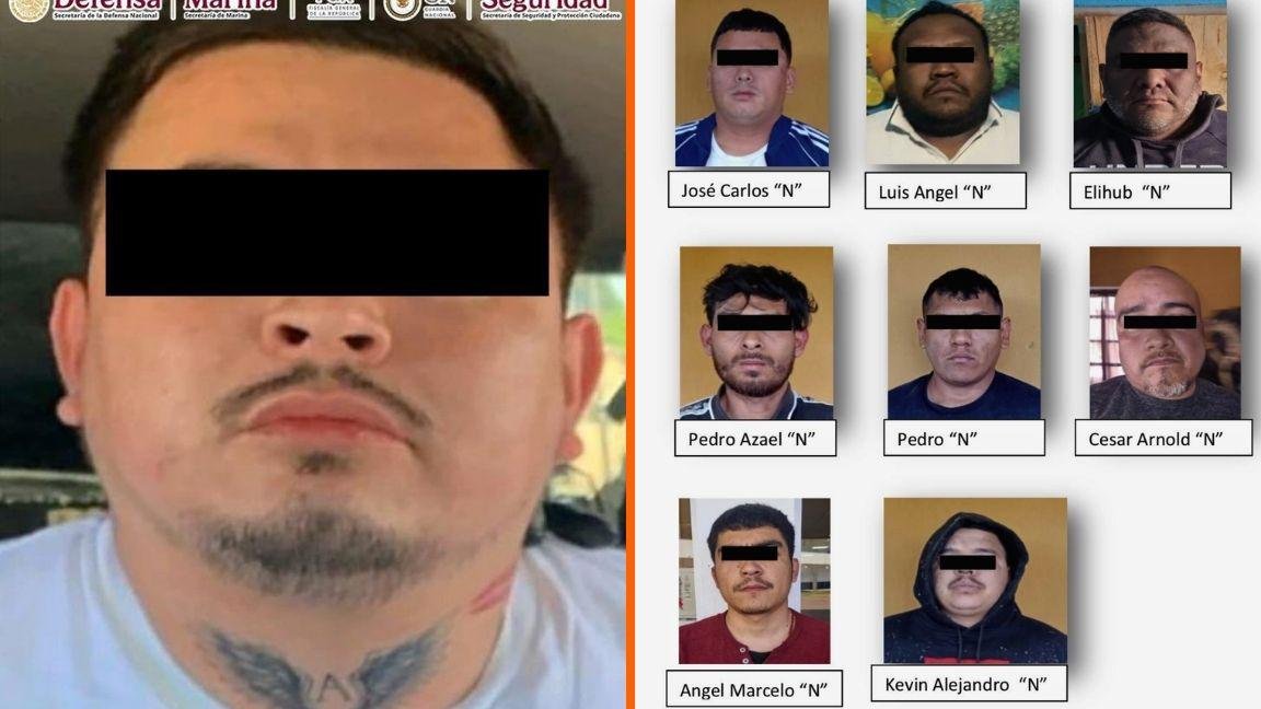 Detienen a Antonio Guadalupe ‘N’ y ocho presuntos integrantes del Cártel del Golfo en Matamoros