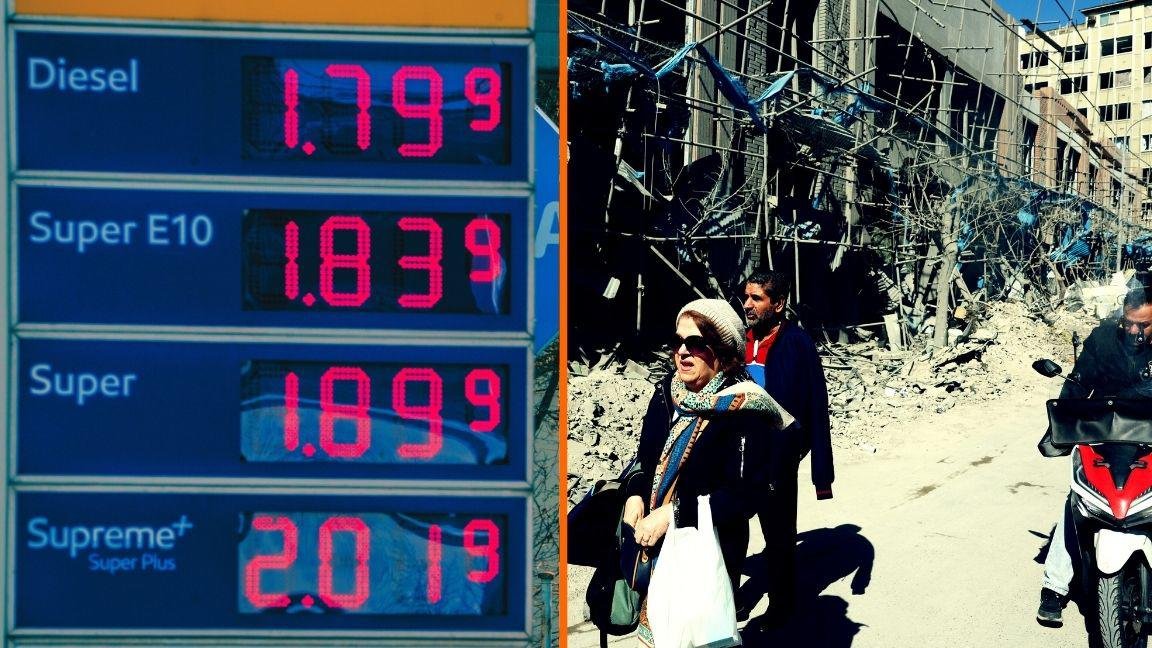 El precio promedio de gasolina sube en EU después de conflictos bélicos en Medio Oriente