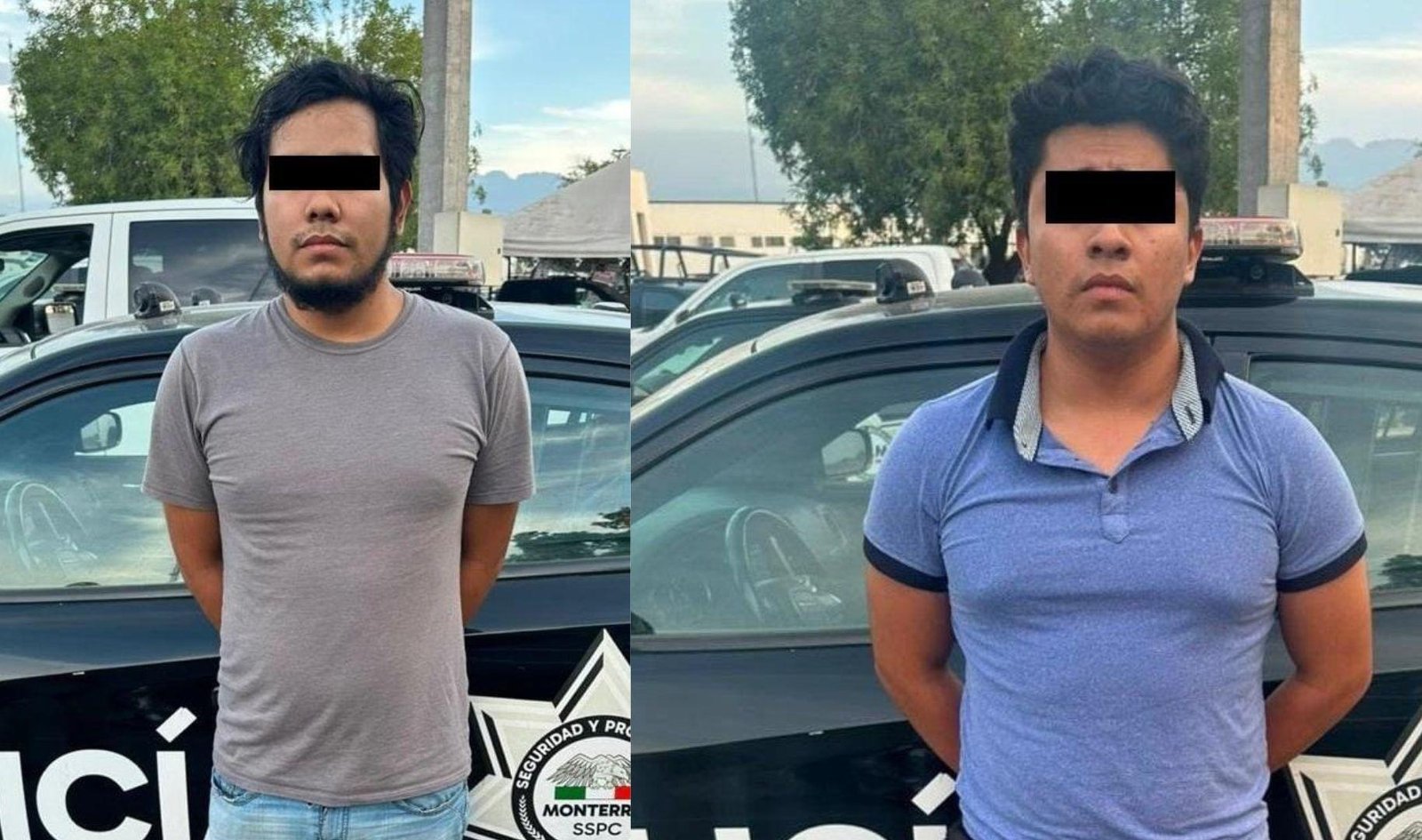 Detienen en Monterrey a dos hermanos investigados por robo de camionetas en Coahuila